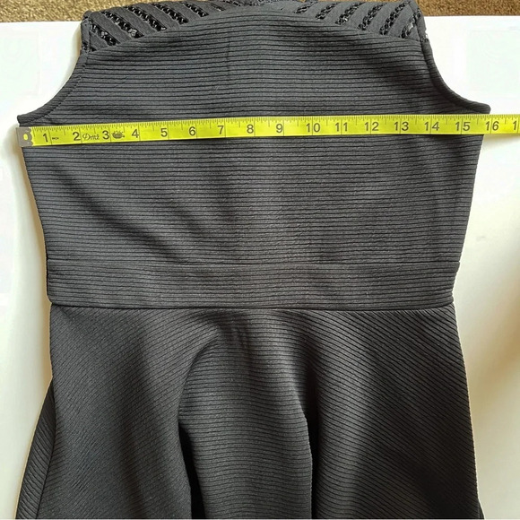 Zunie Girls Black Cut Out Fit and Flare Sleeveless Dress 16 - Picture 8 of 10